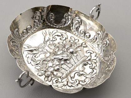 Late 17th Century Augsburg Silver Brandy Bowl